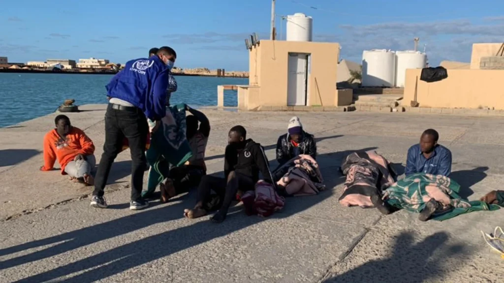 Libya açıklarında 113 göçmen yakalandı, üç ceset bulundu libya