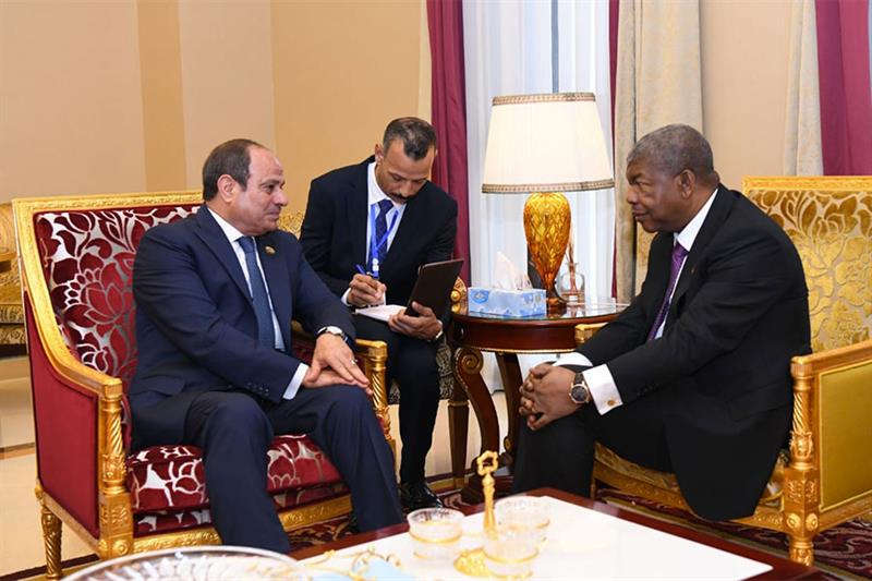 Sisi ve Lourenço’dan Afrika Zirvesi’nde istikrar vurgusu