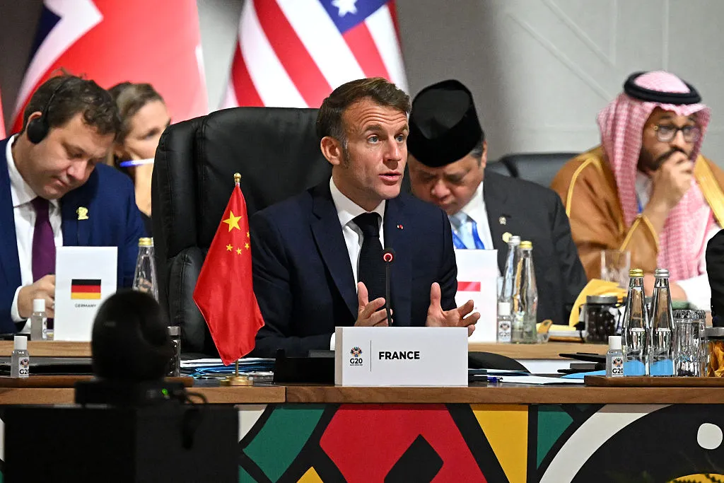 Macron: G20, krizlere karşı yetersiz kalıyor