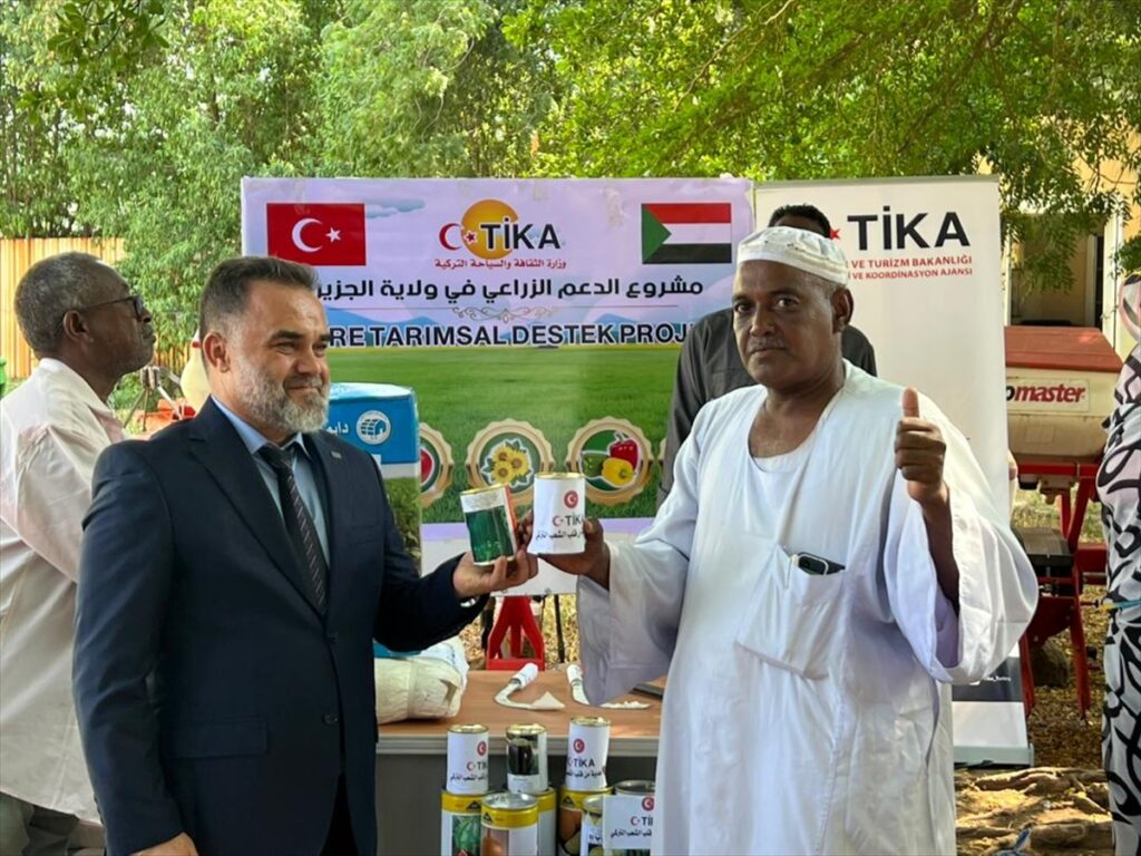 TİKA’dan Sudanlı çiftçilere destek