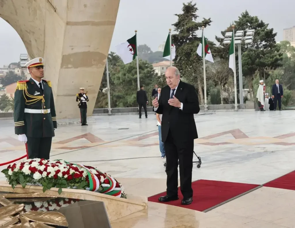 Cezayir’de bağımsızlık mücadelesinin 71. yılı anıldı