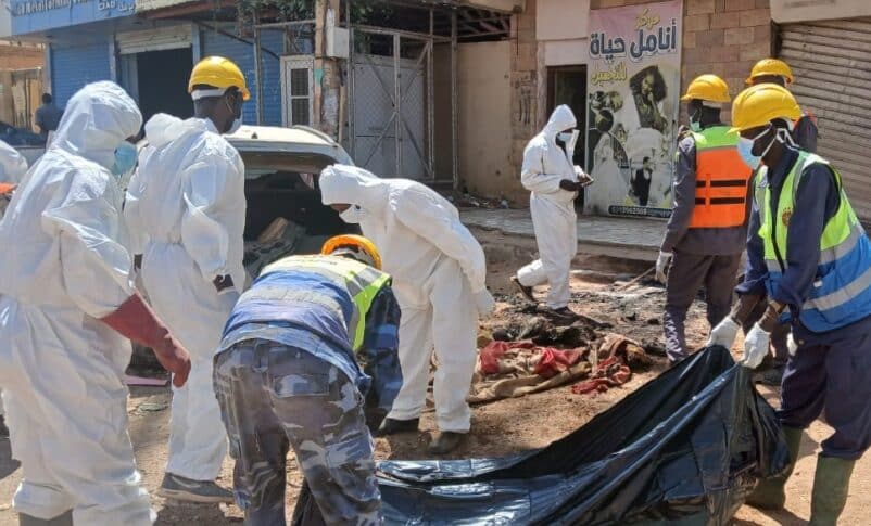 Sudan’ın başkentinde 15 bin ceset toplandı