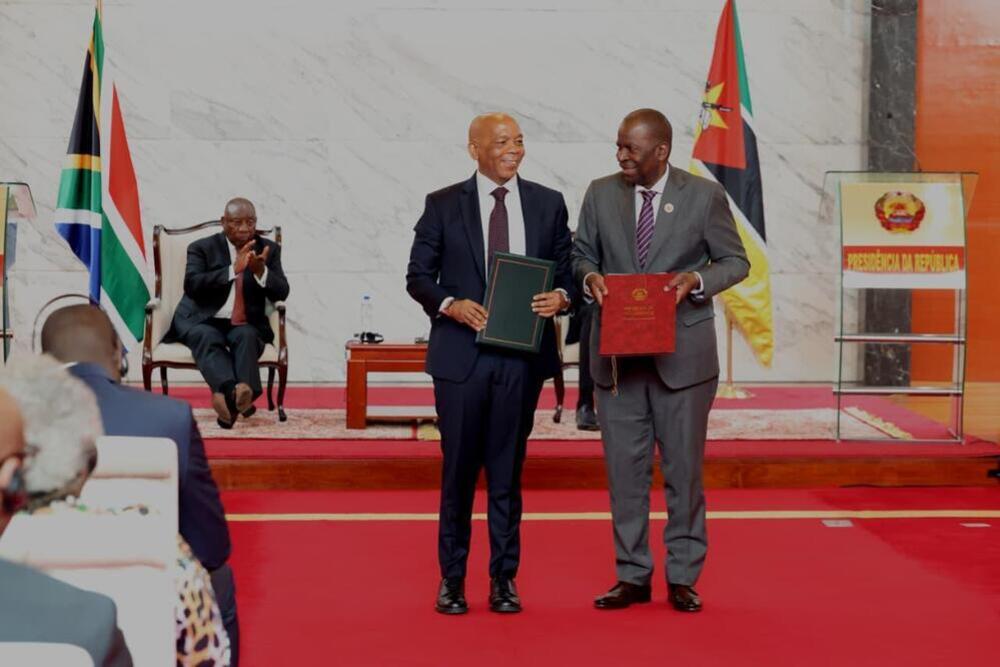 Güney Afrika ve Mozambik arasında enerji anlaşması