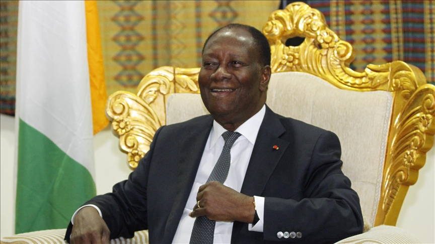Fildişi Sahili Cumhurbaşkanı Ouattara dördüncü kez yemin etti
